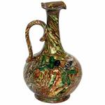French Apt Jaspe Pitcher
19th century
** Antique French Apt ware pitcher in marbleized clay with delightful cicada chewing on a berry branch.
Height: 10 1/8, Diameter: 6 1/2
** $1,475
www.1stdibs.com/furniture_item_detail.php?id=575588